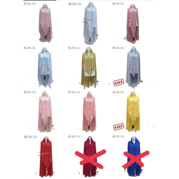 Khimar Sisesa Polos Sale