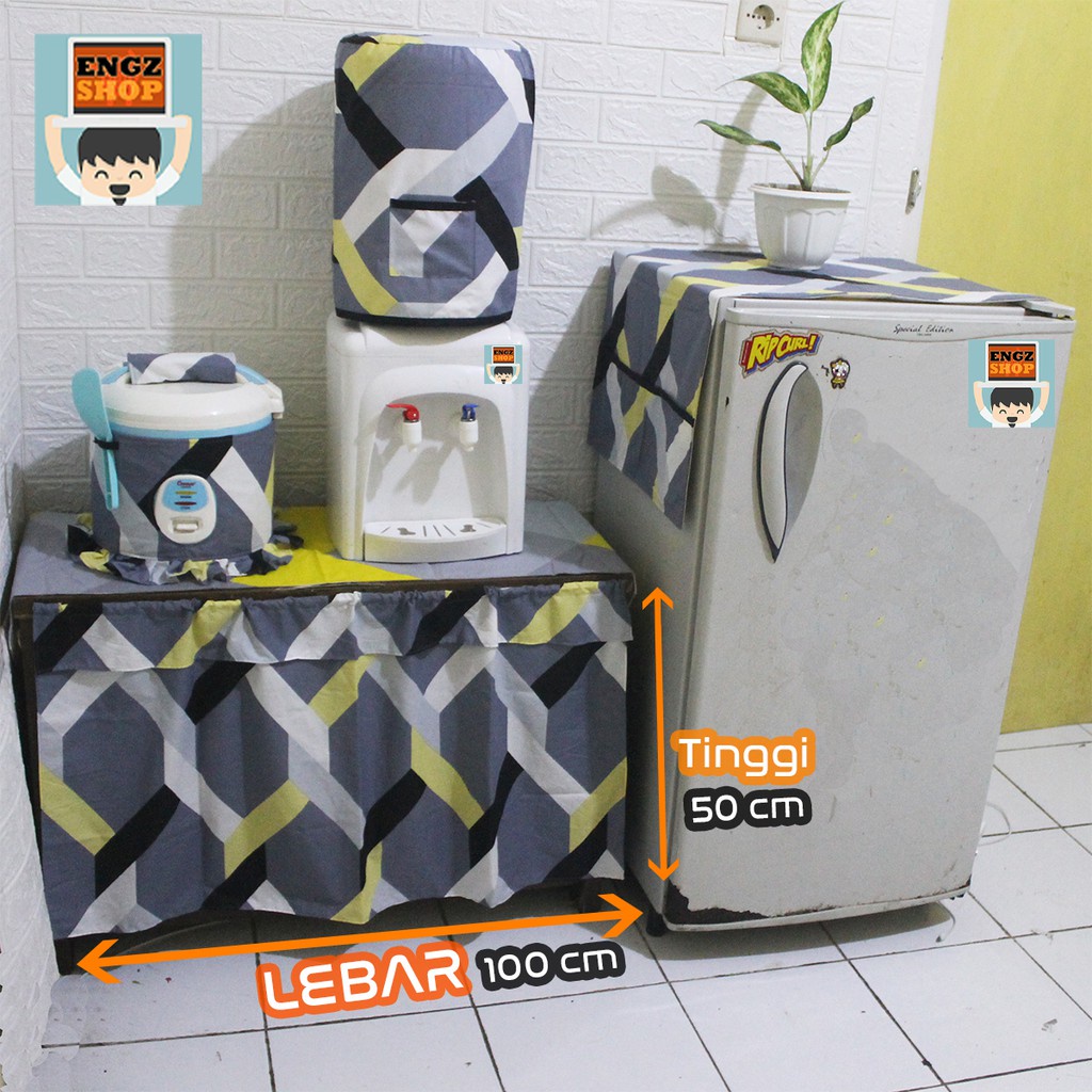 Gorden Kolong Dapur Poni Bisa Custom Tinggi dan COD