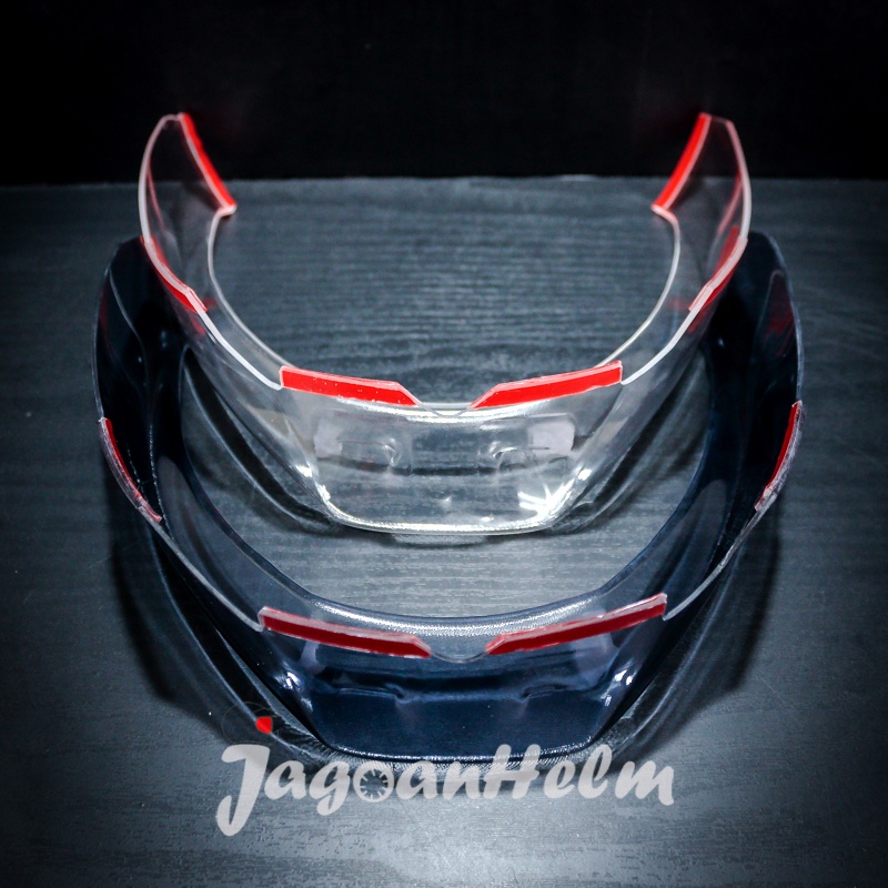 SPOILER 3D HELM NOLAN 605 |BLACK-SMOKE| N605-7