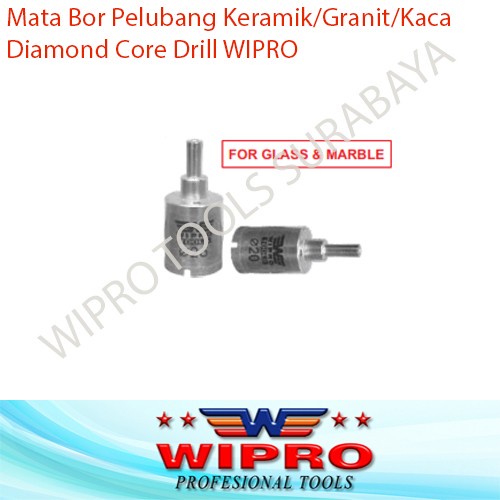 Mata Bor Pelubang Keramik Granit Kaca Diamond Core Drill 28mm WIPRO