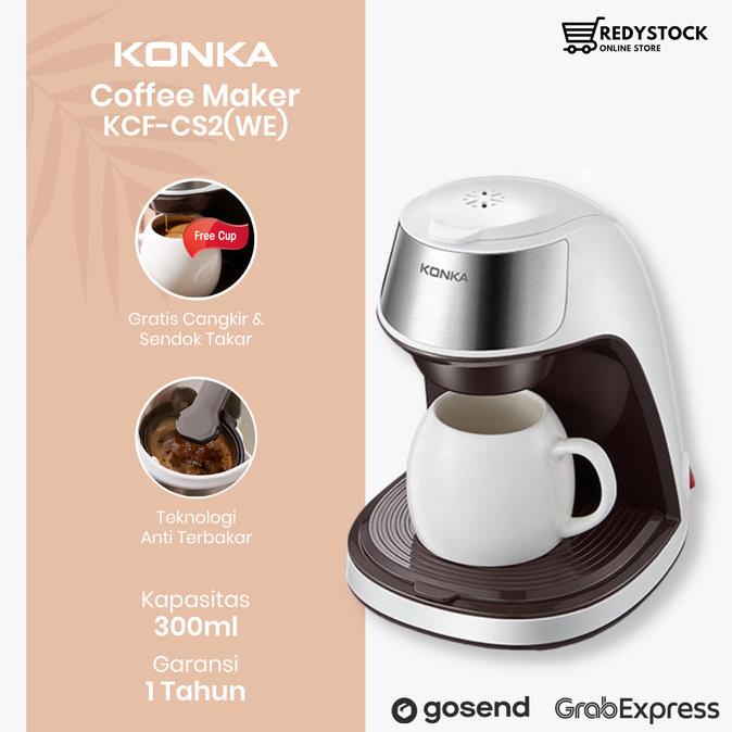 Konka Coffee Maker | Alat Kopi - Kcf-Cs2 Blue.Bias