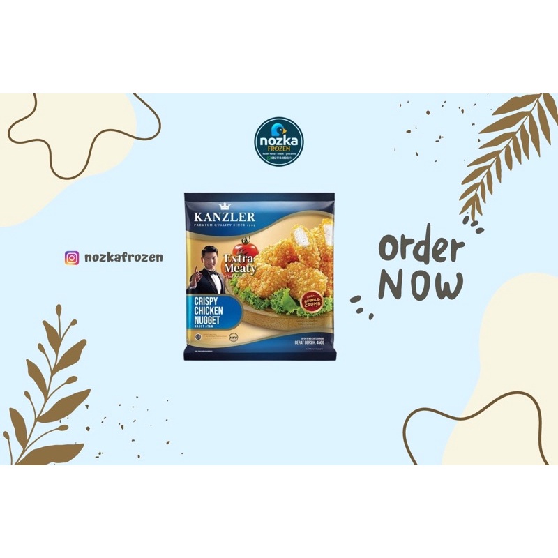 

Crispy Chicken Nugget KANZLER 450g