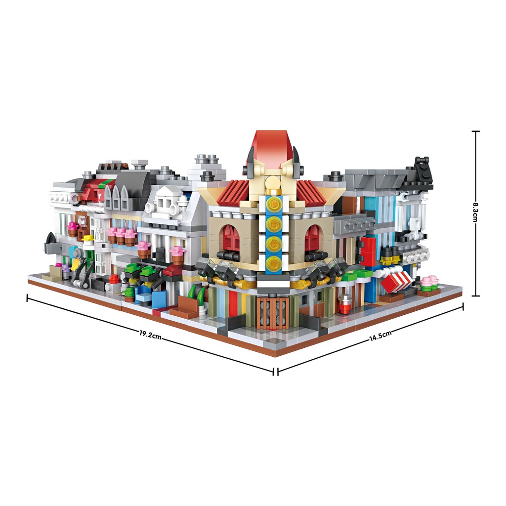 BARU LOZ MINI BLOCK STREET MINI - 1510 - THEATER