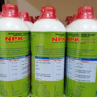 Jual Pupuk Npk Booster Liter Pupuk Buah Daun Lengkap Plus Anti Jamur Plus Ga Zpt Shopee