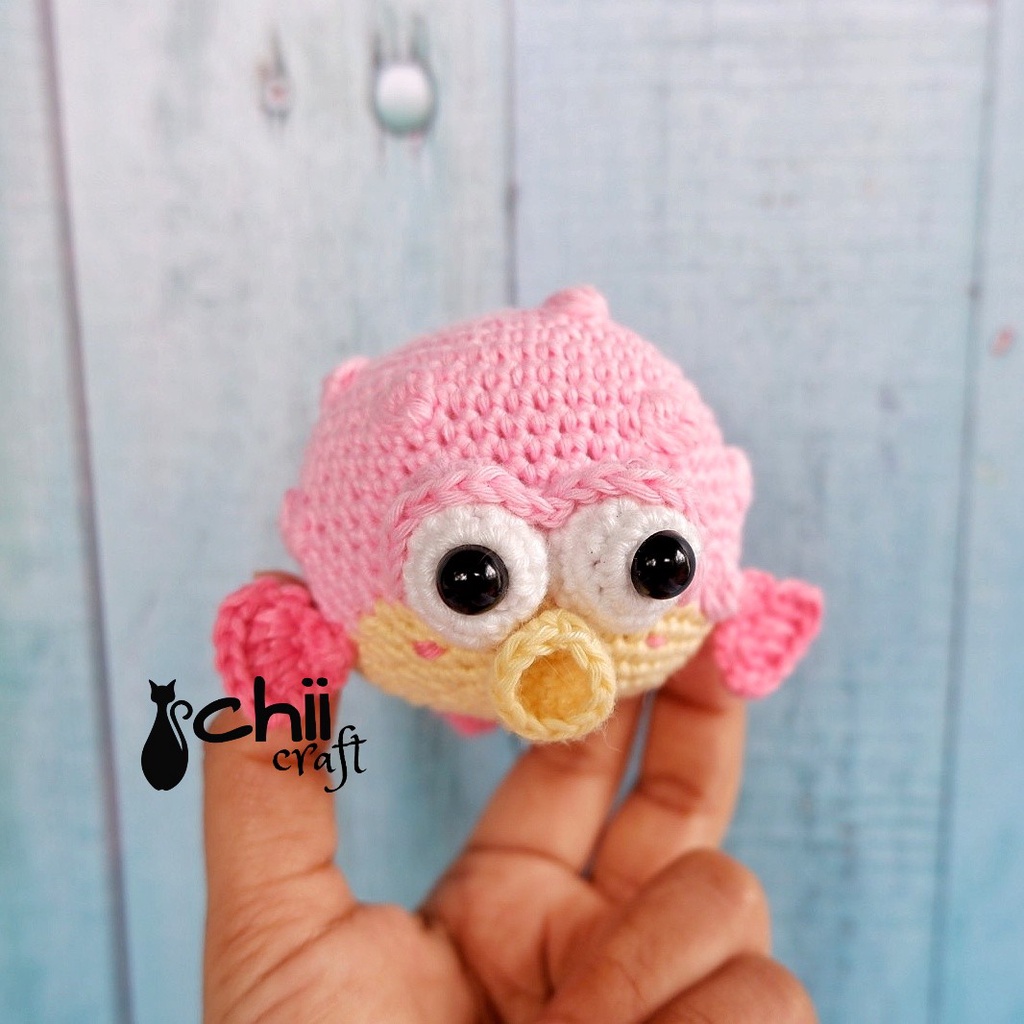 Amigurumi Puffer Fish | Boneka Rajut Ikan Buntal