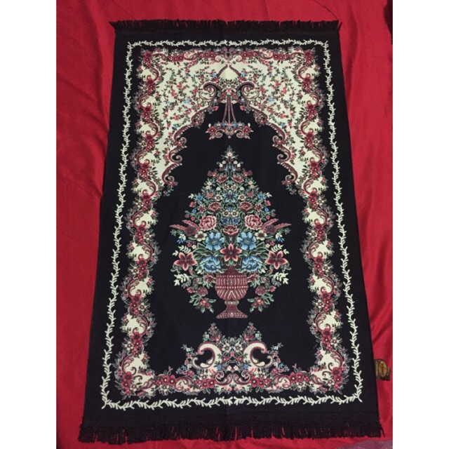 Sajadah arbain motif flora