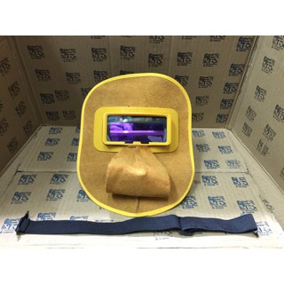 Kedok Kaca Mata Las Kulit Asli Otomatis