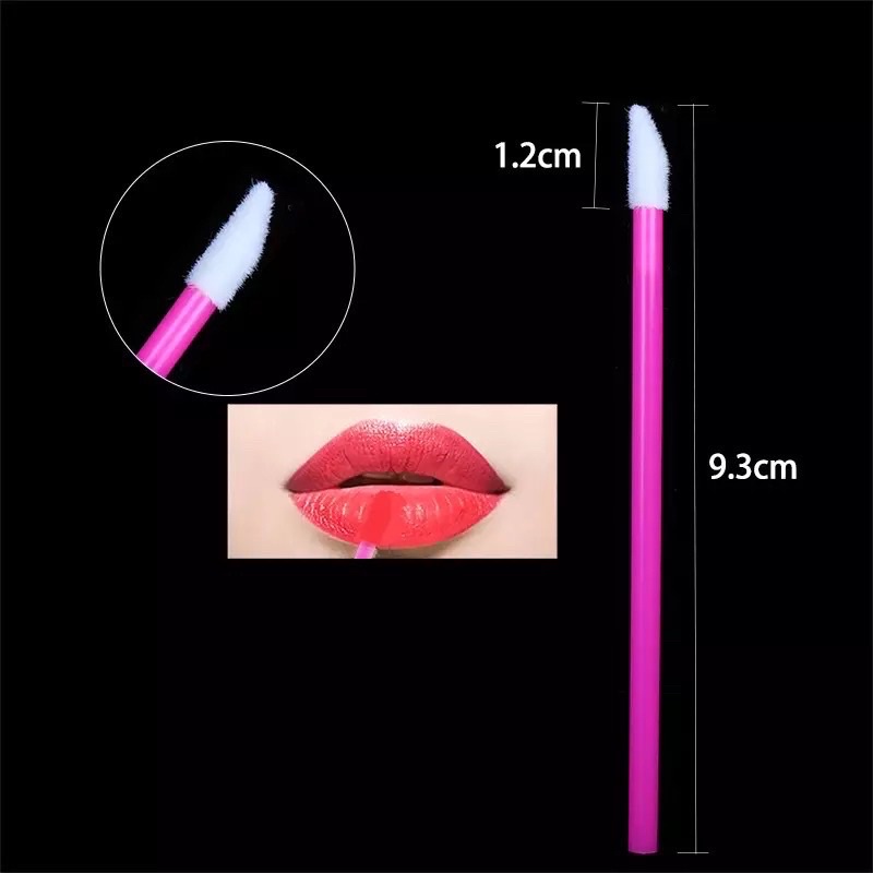 LIP DISPOSABLE (SATUAN) Lip Brush // Kuas Bibir Sekali Pakai // Applicator Lip Gloss Tint Disposable Brush