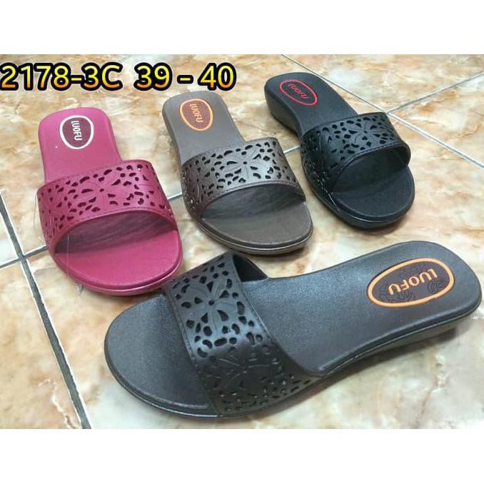 Sandal wanita/luofu/sendal wedges/import 2178