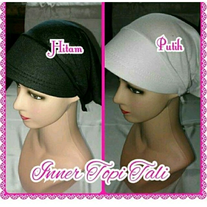 CIPUT TOPI INNER PET TALI DALEMAN KERUDUNG HIJAB SYARI