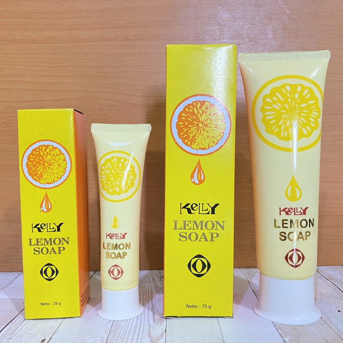 Kelly Lemon Soap 25gr &amp; 75gr BPOM