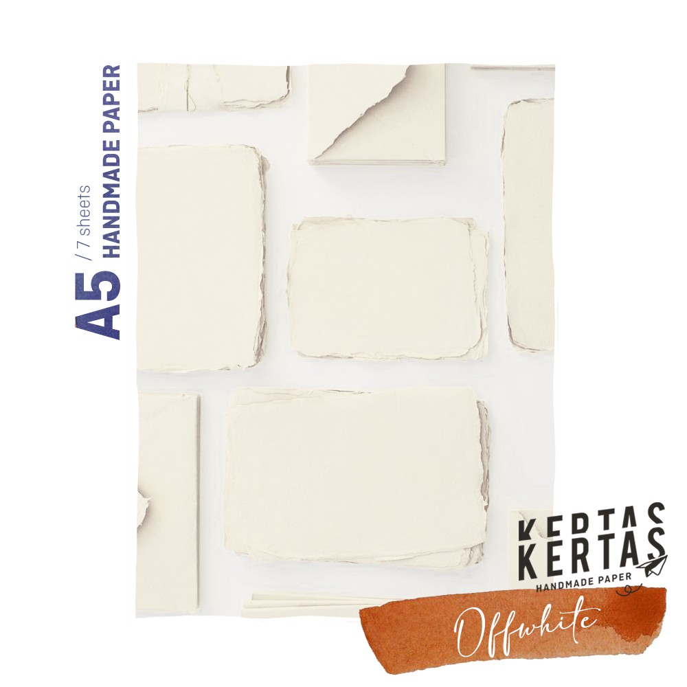 

KERTAS DAUR ULANG - A5 OFFWHITE (ISI 7 LEMBAR)
