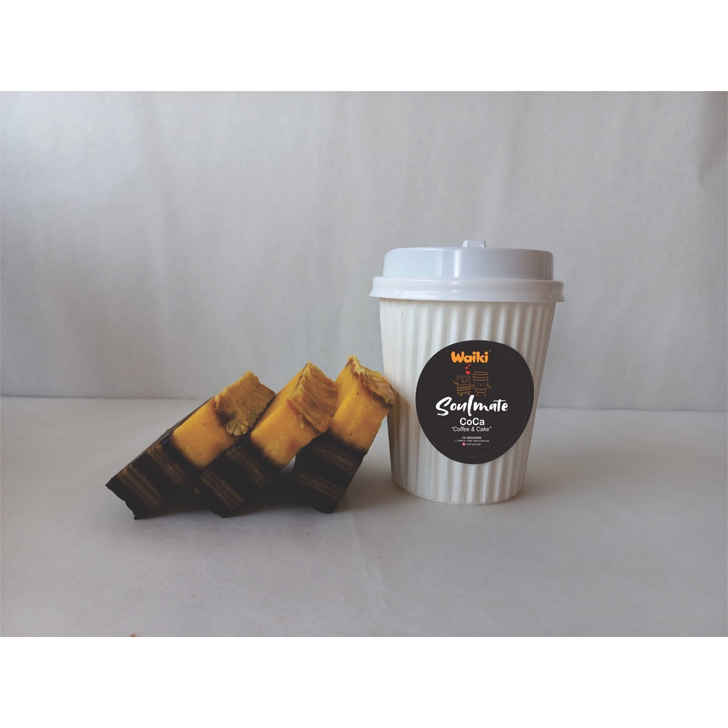

SOULMATE COCA (COFFEE & CAKE) 1 BOX ISI 12 CUP