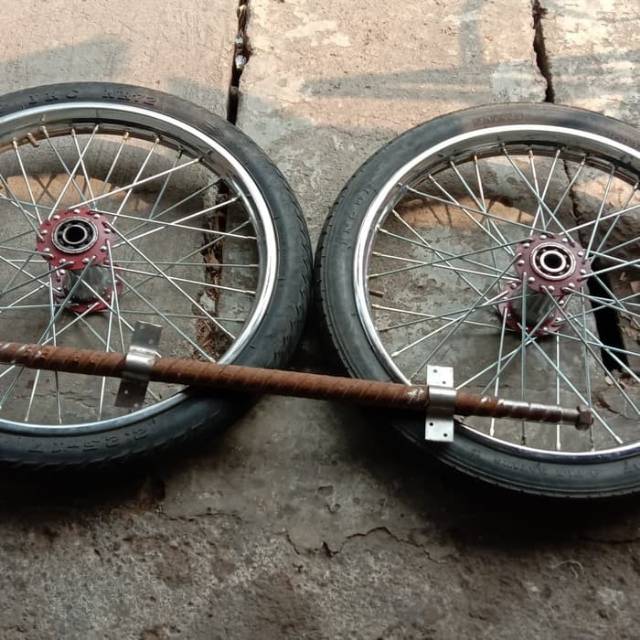 Roda gerobak jari jari motor