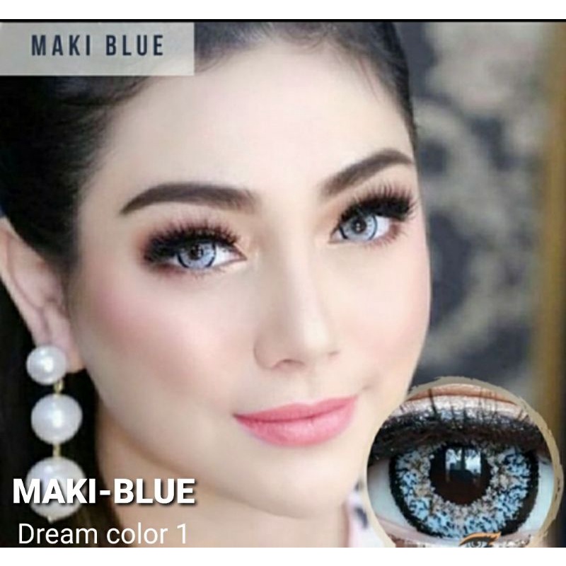 SOFTLENS MAKI BLUE/BIRU DREAMCOLOR MADE IN KOREA