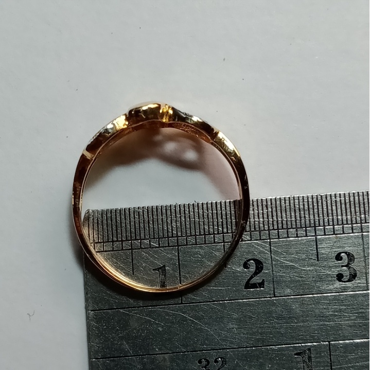 Cincin Emas 17K - 2.05 gr Kadar 750 - 732