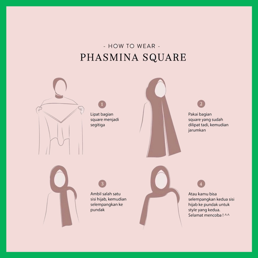 Pashmina Square 180x75 cm Ceruty Baby Doll Armani Premium Pashmina Segi Empat | Shawl Babydoll Original by CC