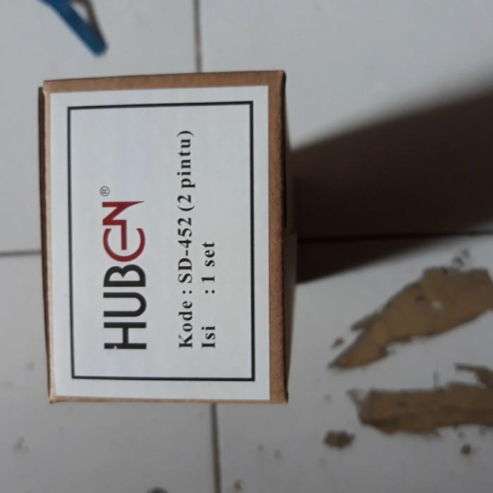 Rel Roda pintu sliding Slow Motion Huben SD-542 (2 pintu) rel 2 meter