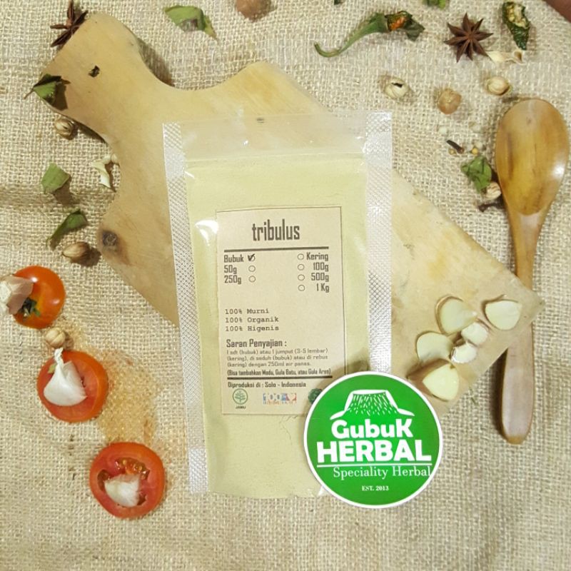 

TRIBULUS BUBUK 50 GRAM - Tribulus Terrestris - BUBUK HALUS - MURNI TANPA CAMPURAN - ORGANIK