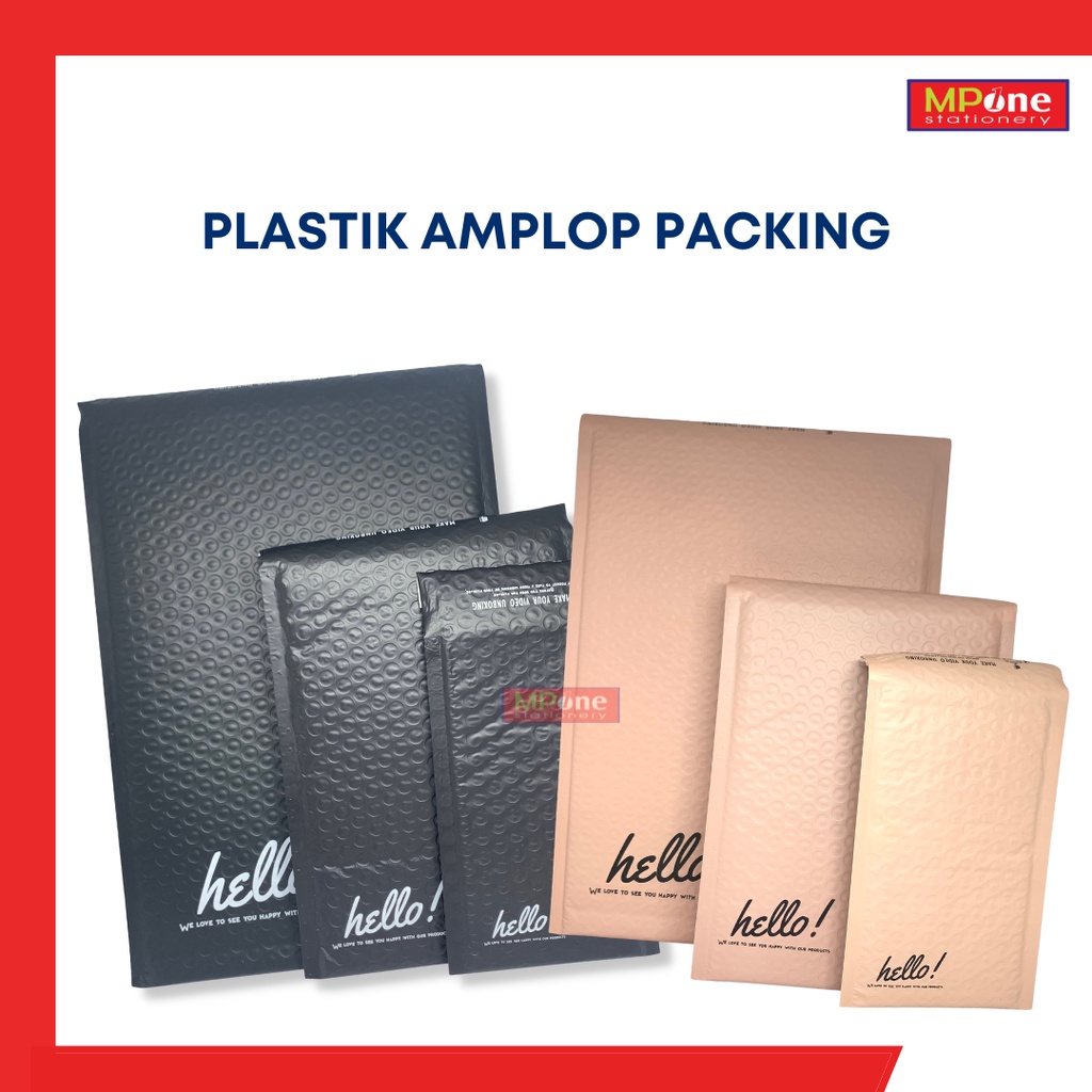 

Plastik Amplop Packing / Amplop Bubble Packing Poly Mailer Wrap / Amplop Bubble Wrap