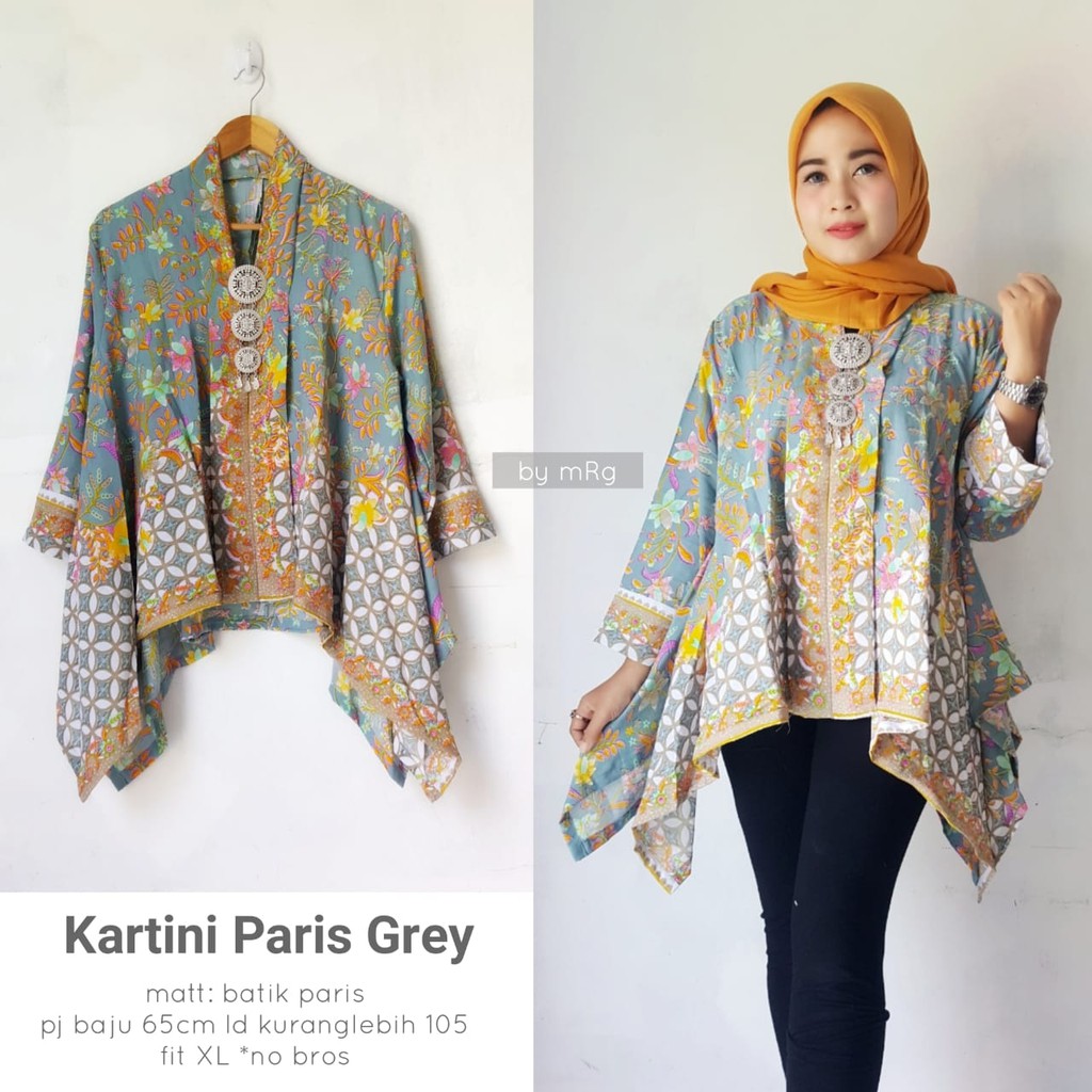 Batik Wanita Muslim,Blus Kartini Kantoran,Blus Wanita Kerja Muslimah