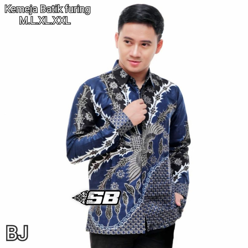 Kemeja Hem Batik lapis Furing BJ