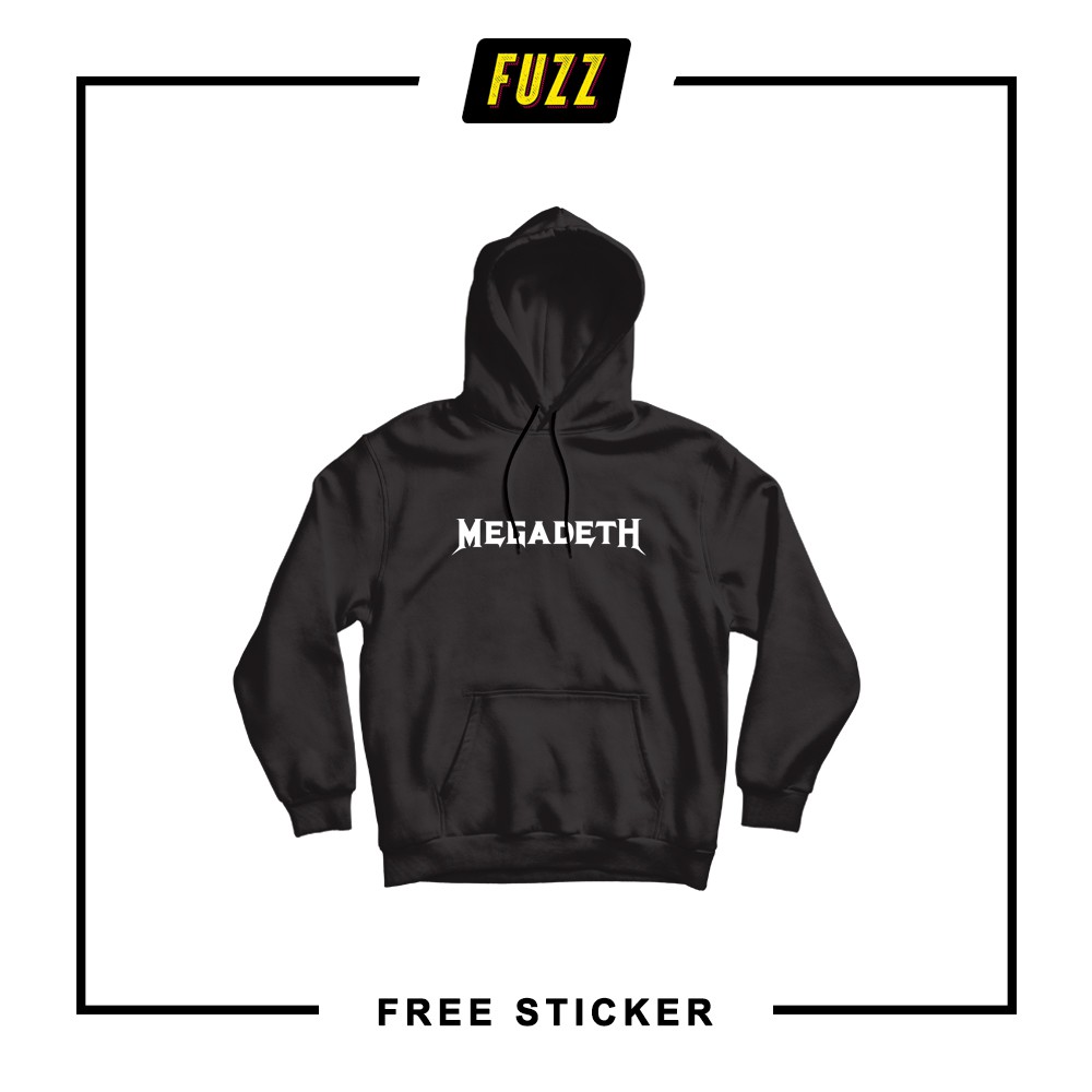 Hoodie Jaket Band Metal Megadeth Sweater Outerwear Musik Pria Dan Wanita M L XL Oversize Murah