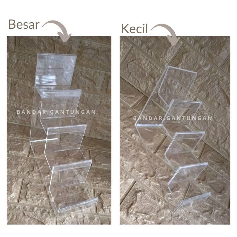Akrilik Dompet Akrilik Tas Stand Pajangan Display Tas Dompet Akrilik Pajangan