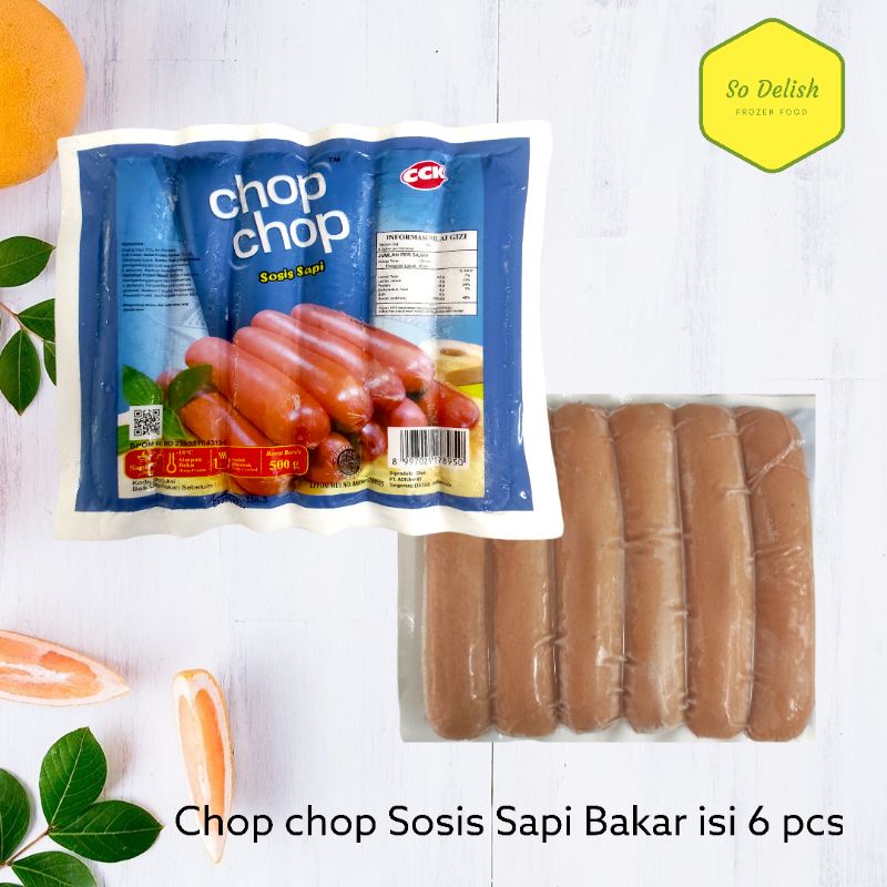 

chop chop sosis bakar jumbo 6 pc