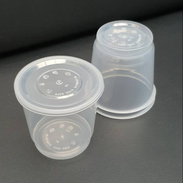 Cup Puding/Cup Gelas Plastik 150ml