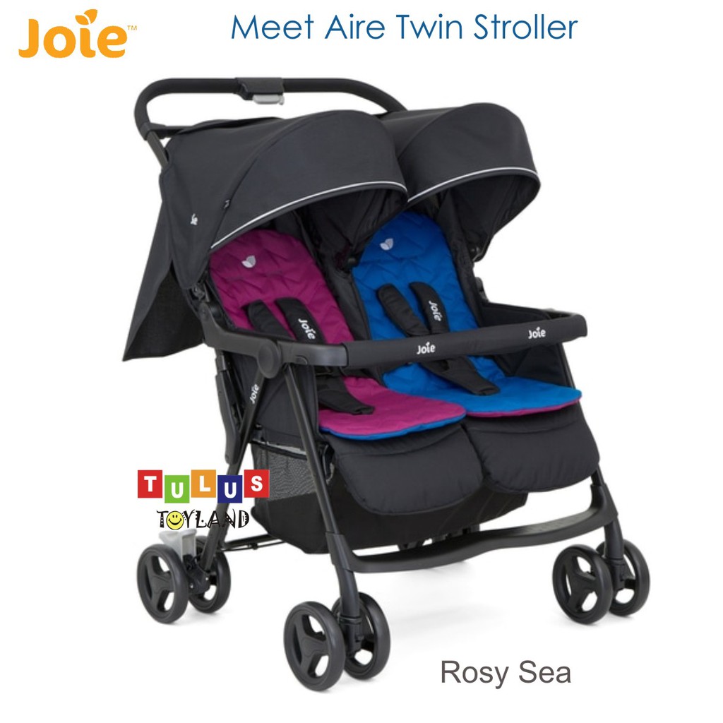 Joie Aire Twin Stroller Kembar Kereta Anak Bayi kembar