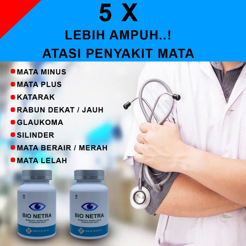 BIO NETRA OBAT MATA HERBAL AMPUH MENGOBATI SEGALA MACAM PENYAKIT MATA, SEPERTI: MATA MINUS, MATA PLUS, KATARAK, RABUN DEKAT, RABUN JAUH, GLAUKOMA, RETINA, SILINDER, MATA BERAIR, MATA MERAH, MATA LELAH HERBAL ALAMI MUJARAB TERLARIS PROMO COD IDEA BEST SELL