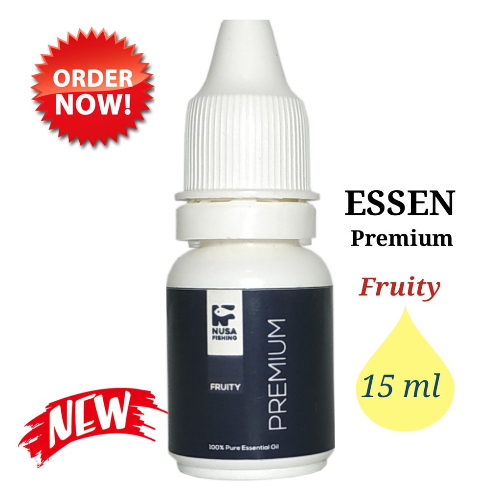 UMPAN MANCING ESSEN PREMIUM GALATAMA IKAN BAWAL MAS BY NUSA FISHING AROMA FRUITY 15 ML