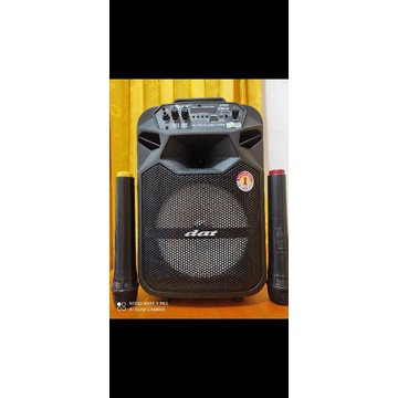 Speaker Dat 8 in inci inchi. speaker karaoke. speaker bluetooth. salon Koper. salon aktif.