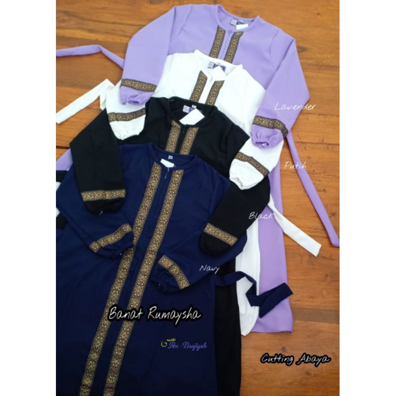 Abaya Rumaisha Anak ORI by Sada Hijab
