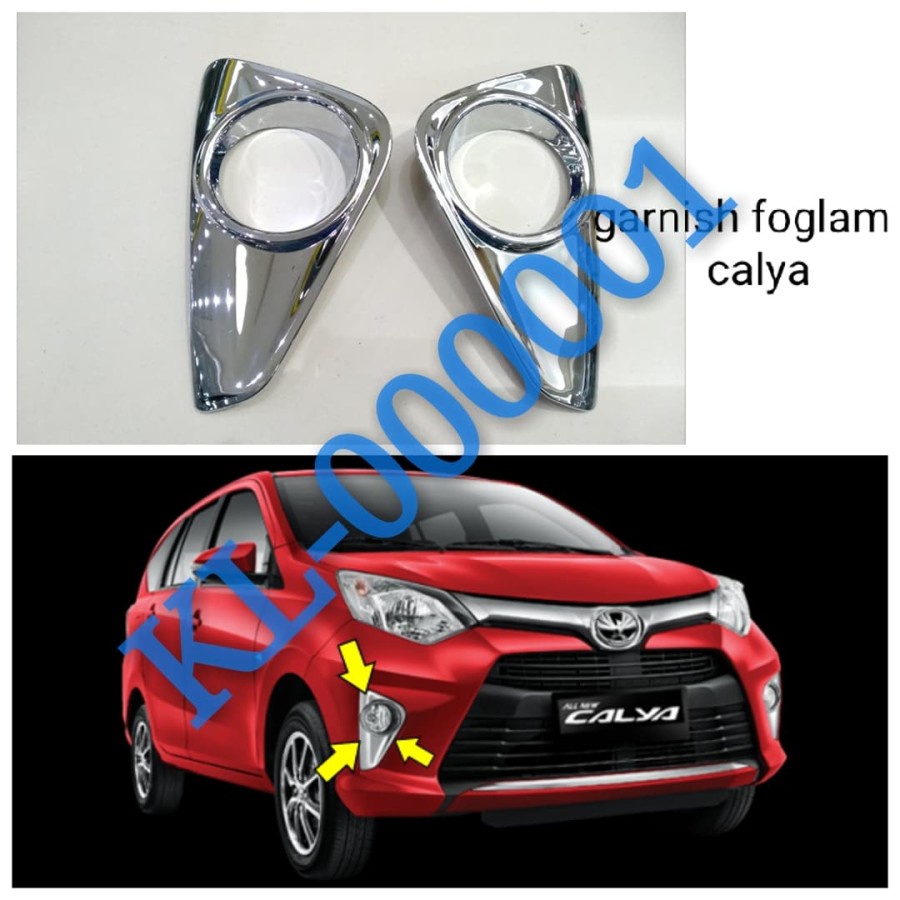 GARNISH GARNIS FOG LAMP RING FOGLAMP CALYA