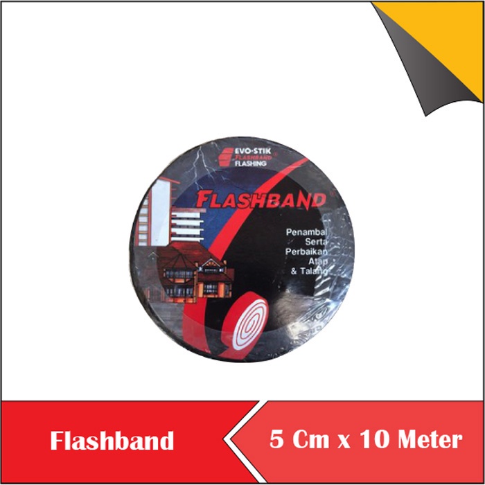 FLASHBAND LAKBAN LEM ATAP SENG ASBES ANTI BOCOR TAMBAL PENAMBAL