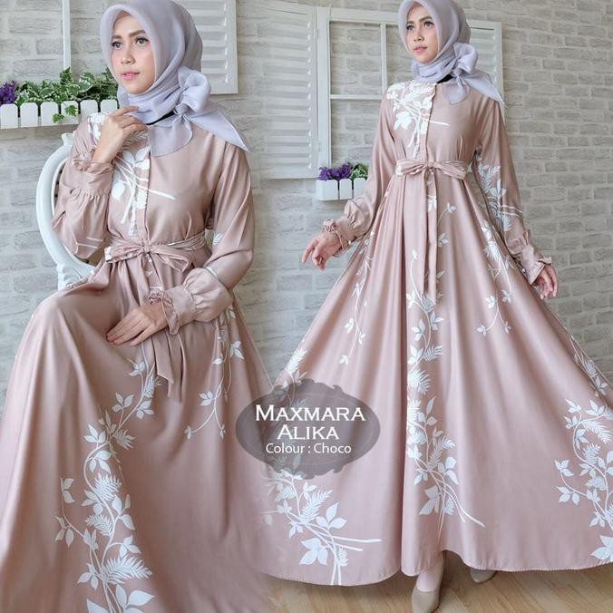 

EDISI TERBARU MAXI MAXMARA ALIKA CHOCO TL MAXI WANITA MAXMARA COKLAT KEBURU HABIS..
