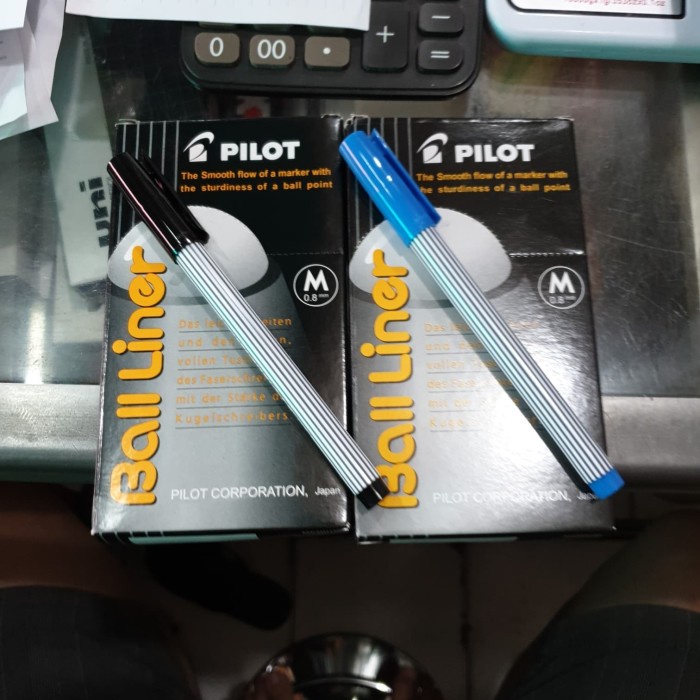 

(BISA COD) Pilot Balliner 0.8mm - Hitam