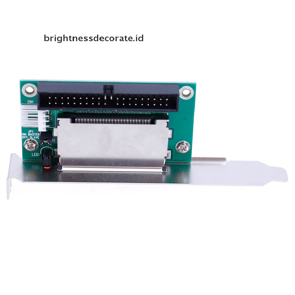 Adapter Converter Cf Compact Flash Card 40pin Ke 3.5 Ide Untuk Panel Belakang