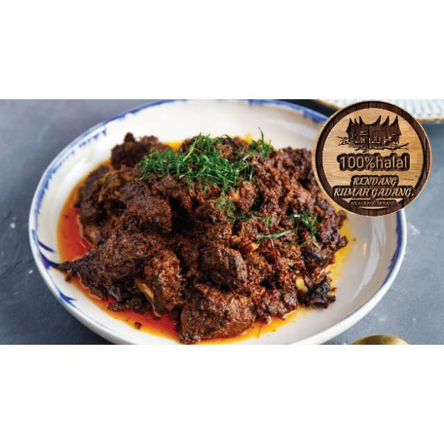 

Randang Hitam Asli Padang dengan Resep keluarga 250gr