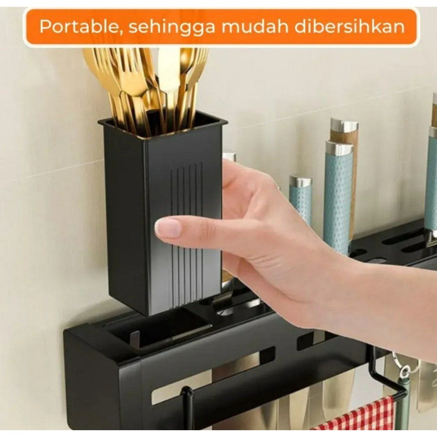 Rak dapur aesthetic Multifungsi