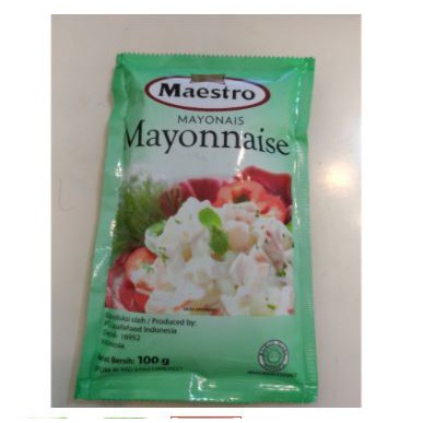 Maestro Mayonnaise Sachet 100gr