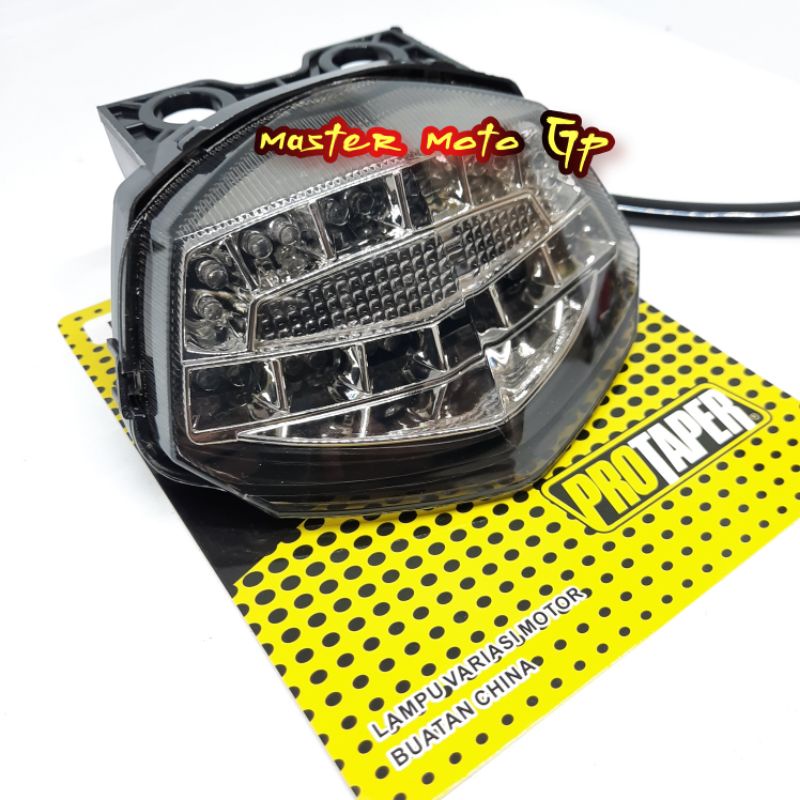 Stoplamp Lampu Stop Led Plus Sen lampu stop Ninja 150 RR Ninja 250 Karbu Lampu Belakang 3 in 1 Protaper