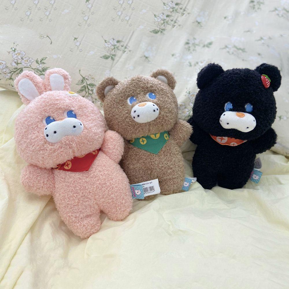 Lanfy Plush Bear Mainan Kawaii Lucu Anak Anak Bunny Plush Toys Boneka Mainan Nyaman Menenangkan Tidur Mainan