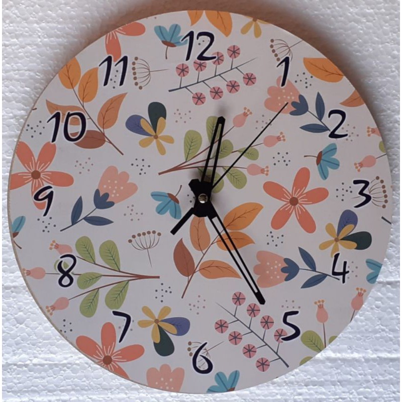 Jam Dekor Wall Clock Family Keluarga Kado Anniversary Dekor Rumah Jam Dinding kayu vintage