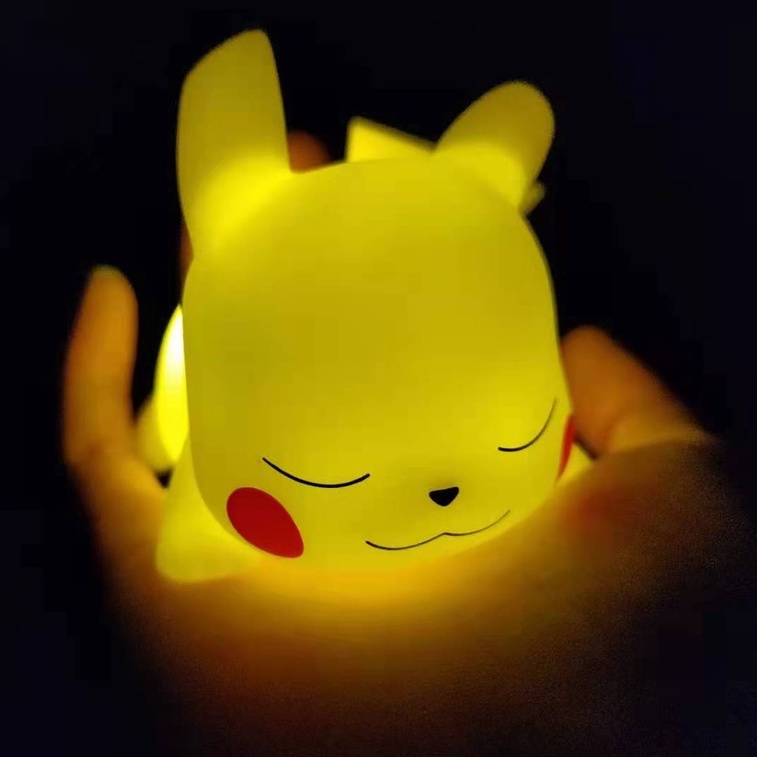 Lampu Tidur Bentuk Pokemon Pikachu Untuk Kamar Anak