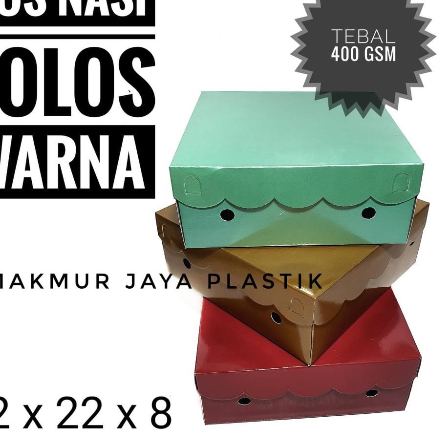 

Diskon Khusus [ PREMIUM 22 - ISI 10 PC ] DUS BOX NASI POLOS TEBAL EMAS UKURAN 22 x 22