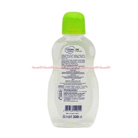 Cussons Baby Milk Oil Naturals 100ml Minyak Ektrak Lidah Buaya Menjadikan Kulit Bayi Tetap Lembab Cusson Aloe Vera Kason