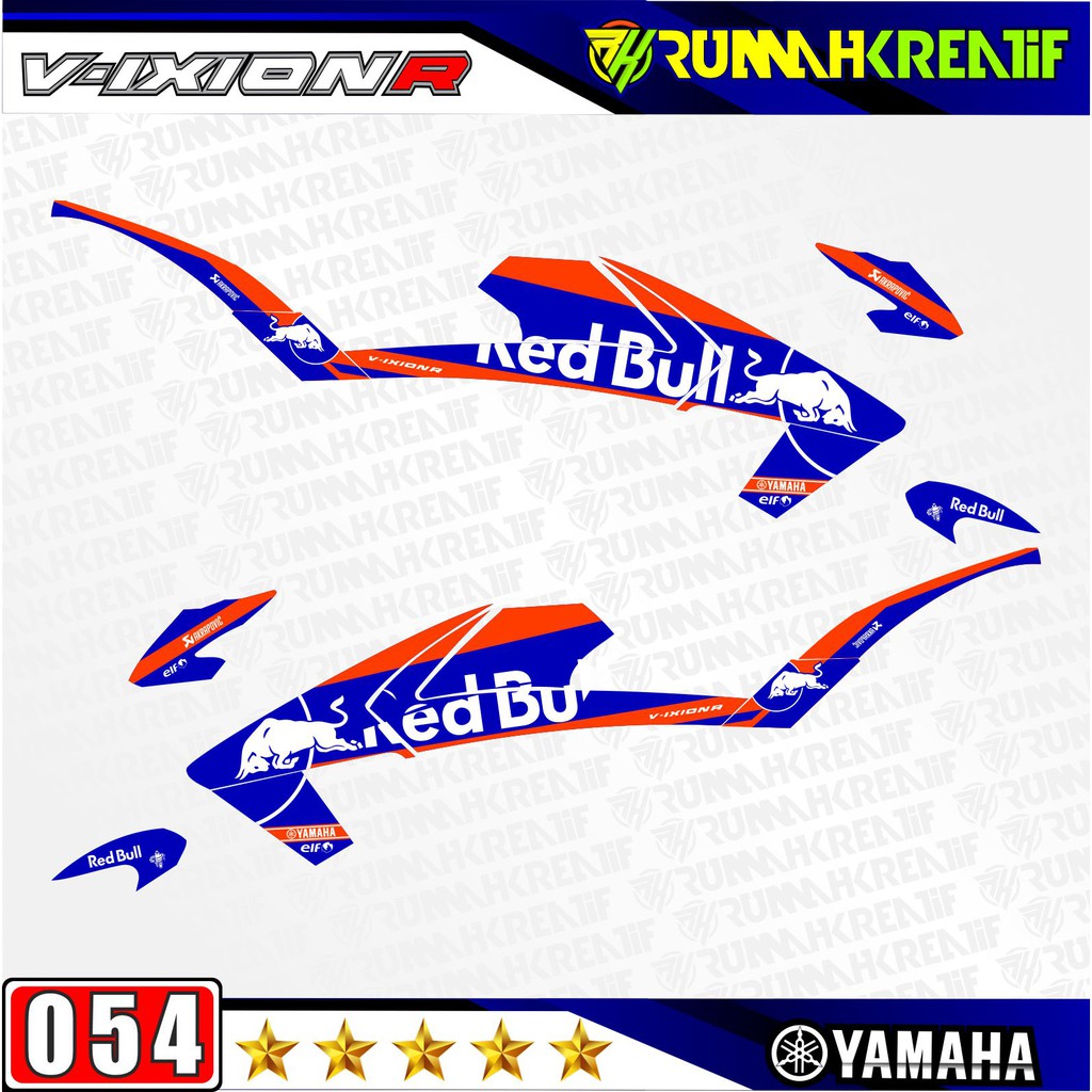 VIXION R (Vixion 150 2018-2020 & Vixion R 155 2018-2020) STRIPING VARIASI YAMAHA RK-B